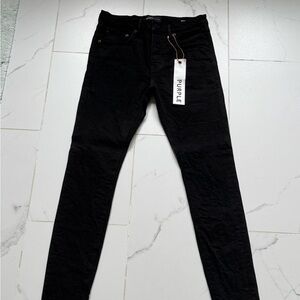Black purple brand Jeans